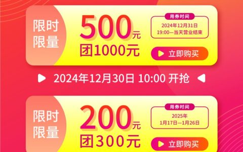 2024-2025上海南京路消费券使用指南及须知