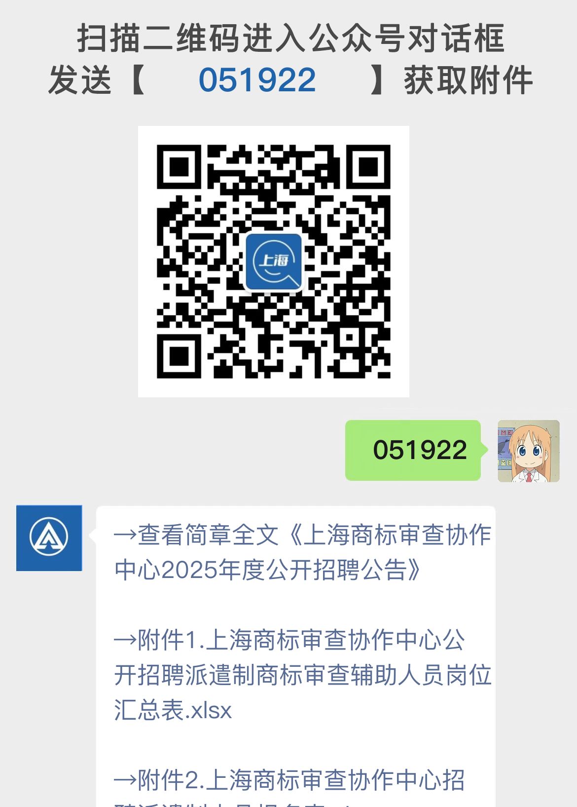 上海商标审查协作中心2025年度公开招聘公告
