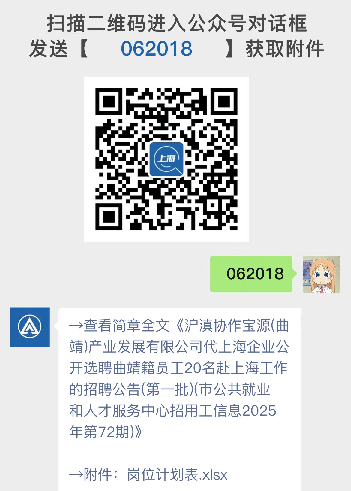 沪滇协作宝源(曲靖)产业发展有限公司代上海企业公开选聘曲靖籍员工20名赴上海工作的招聘公告(第一批)(市公共就业和人才服务中心招用工信息2025年第72期)
