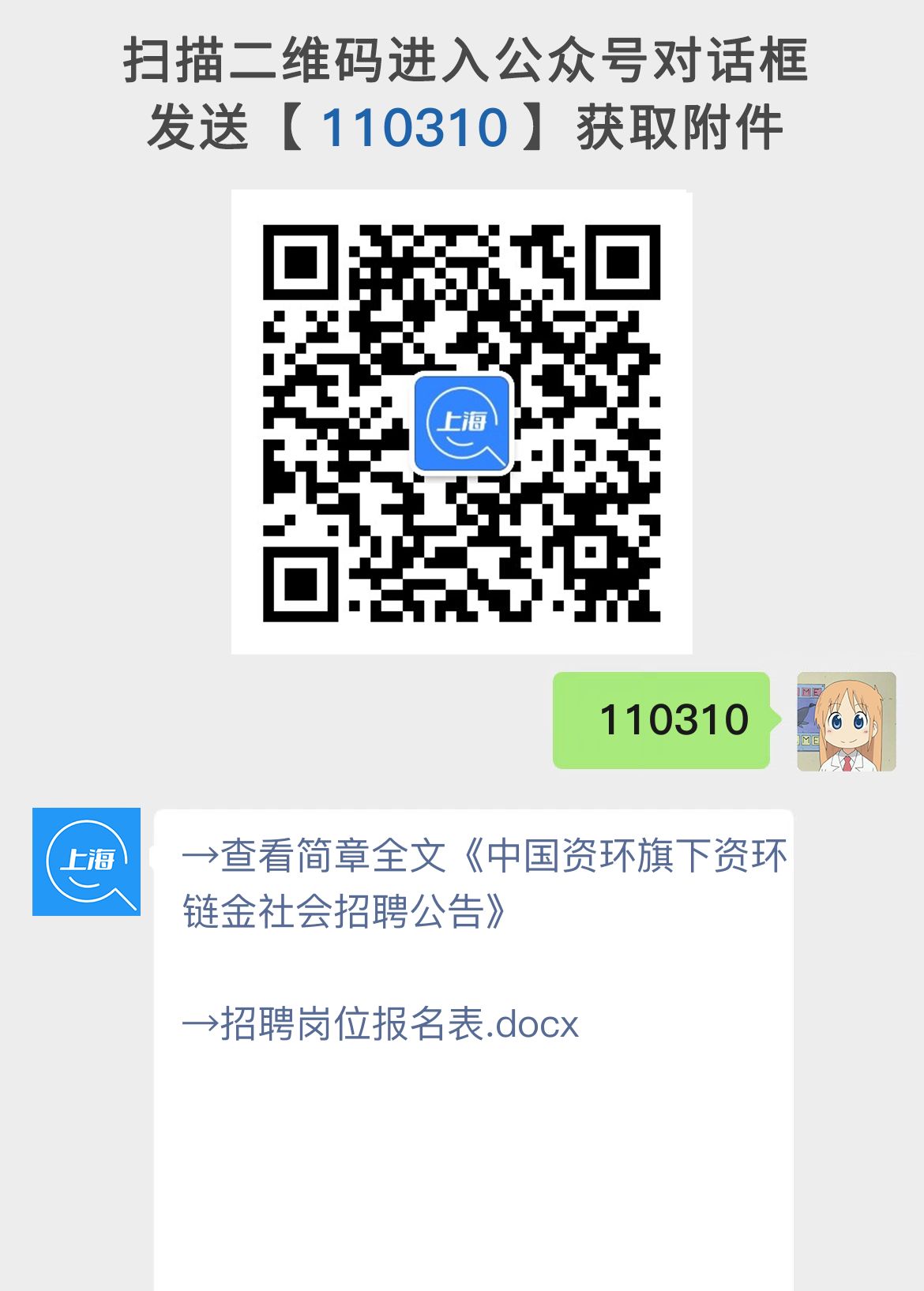 中国资环旗下资环链金社会招聘公告
